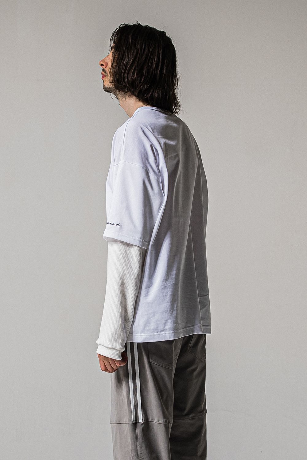 FAKE LAYERED WAFFLE LONG SLEEVE / フェイクレイヤード ワッフル ロングスリーブ