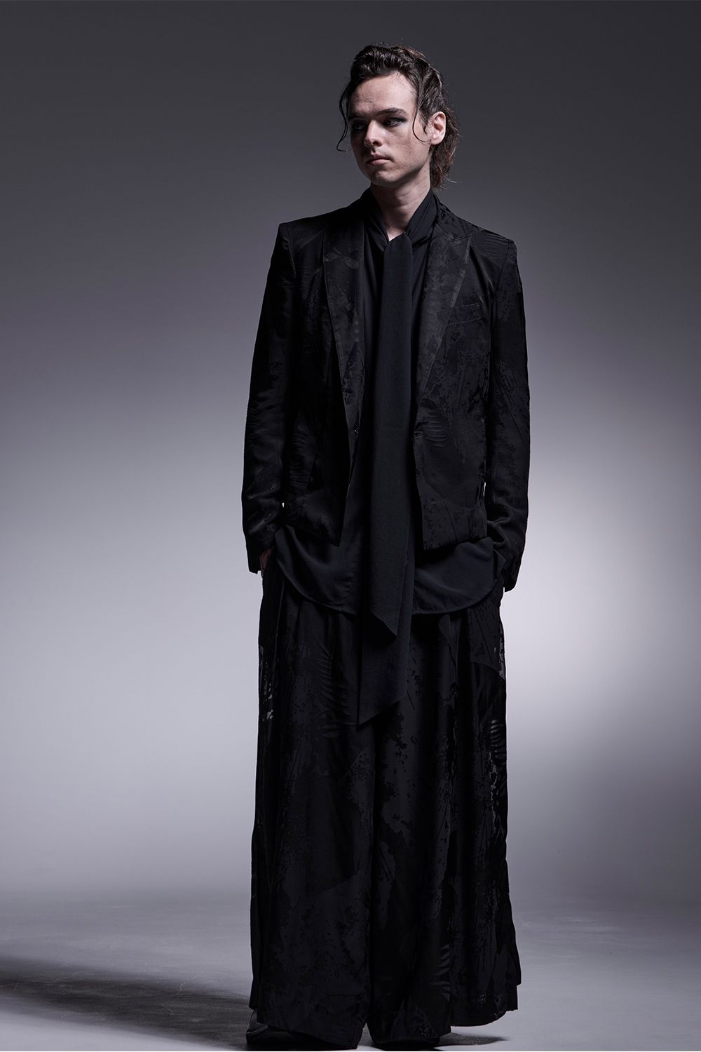 Opal Wide Tuck Slacks / オパール ワイドタックスラックス