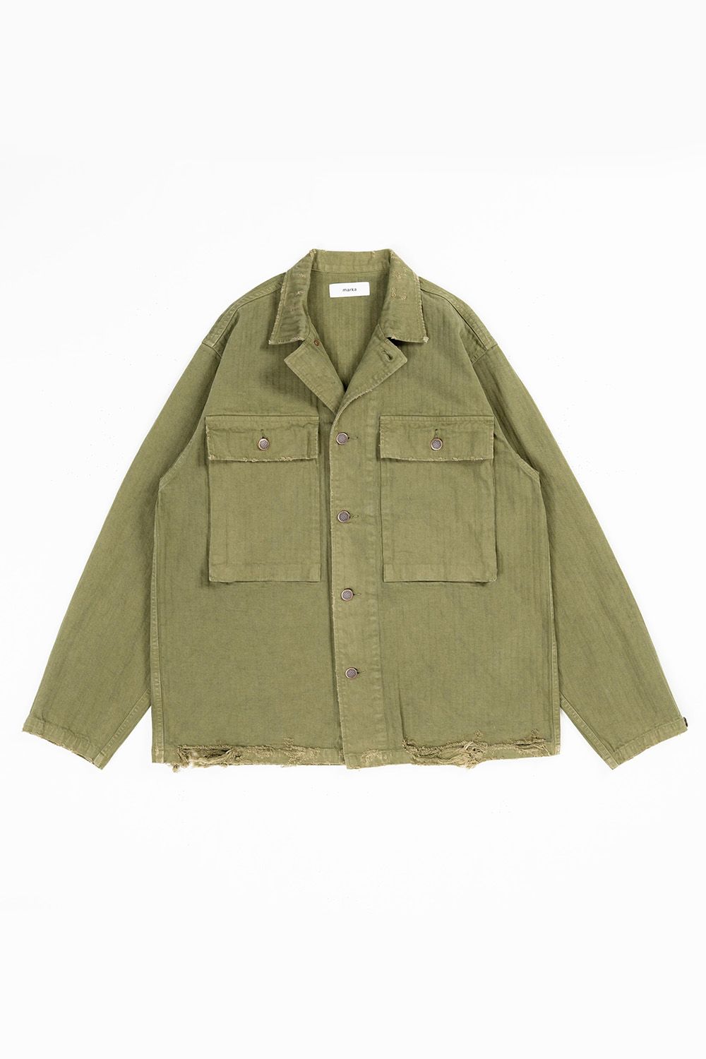 ORGANIC COTTON HERRINGBONE M-43 JACKET / オーガニックコットン ヘリンボーン M-43 ジャケット