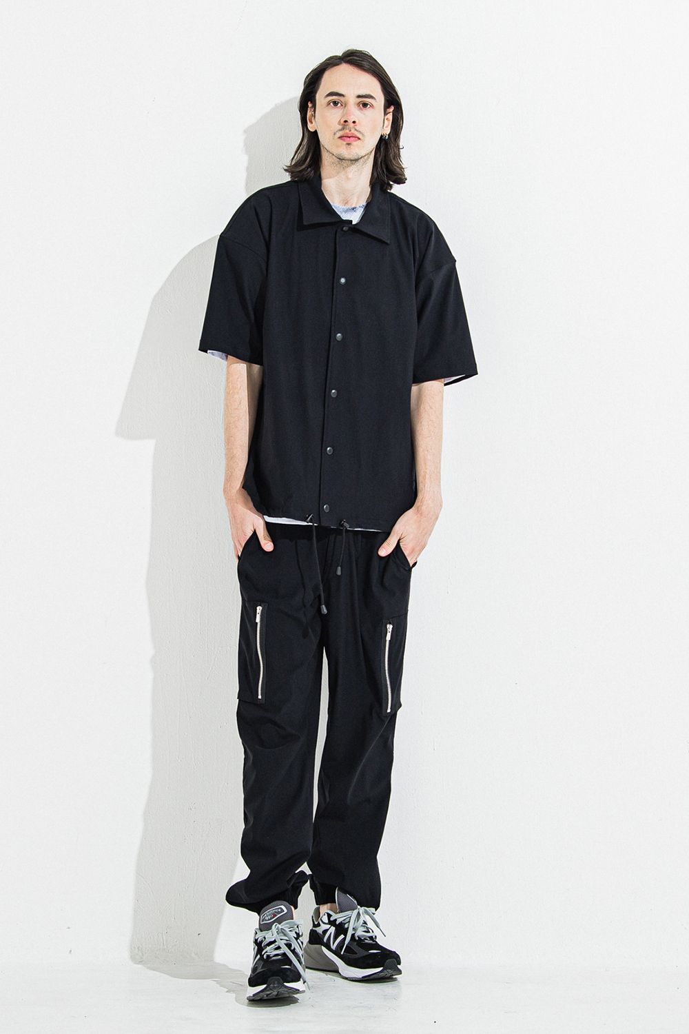 NYLON HALF COACH JACKET / ナイロン ハーフ コーチジャケット