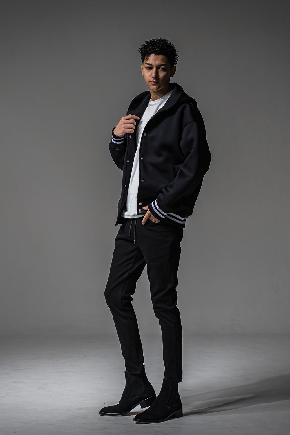 HD VARSITY HOODIE / ヘビーダンボール バーシティーフーディー