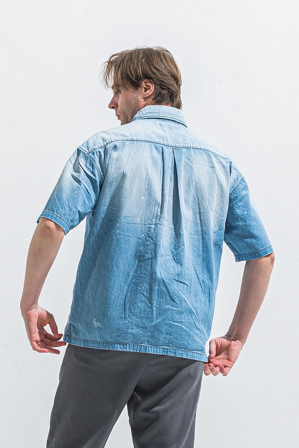 HALF DENIM SHIRTS / ハーフ デニム シャツ
