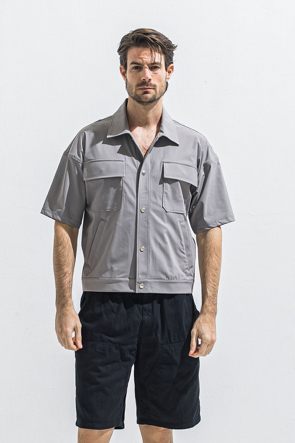 CPO HALE SHIRTS JK / CPO ハーフスリーブ シャツ ジャケット