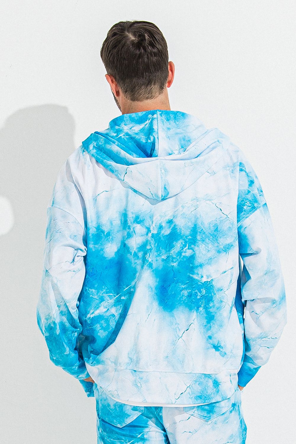 RASH OVER ZIPUP HOODIE / オーバーサイズ ジップアップ ラッシュガード パーカー