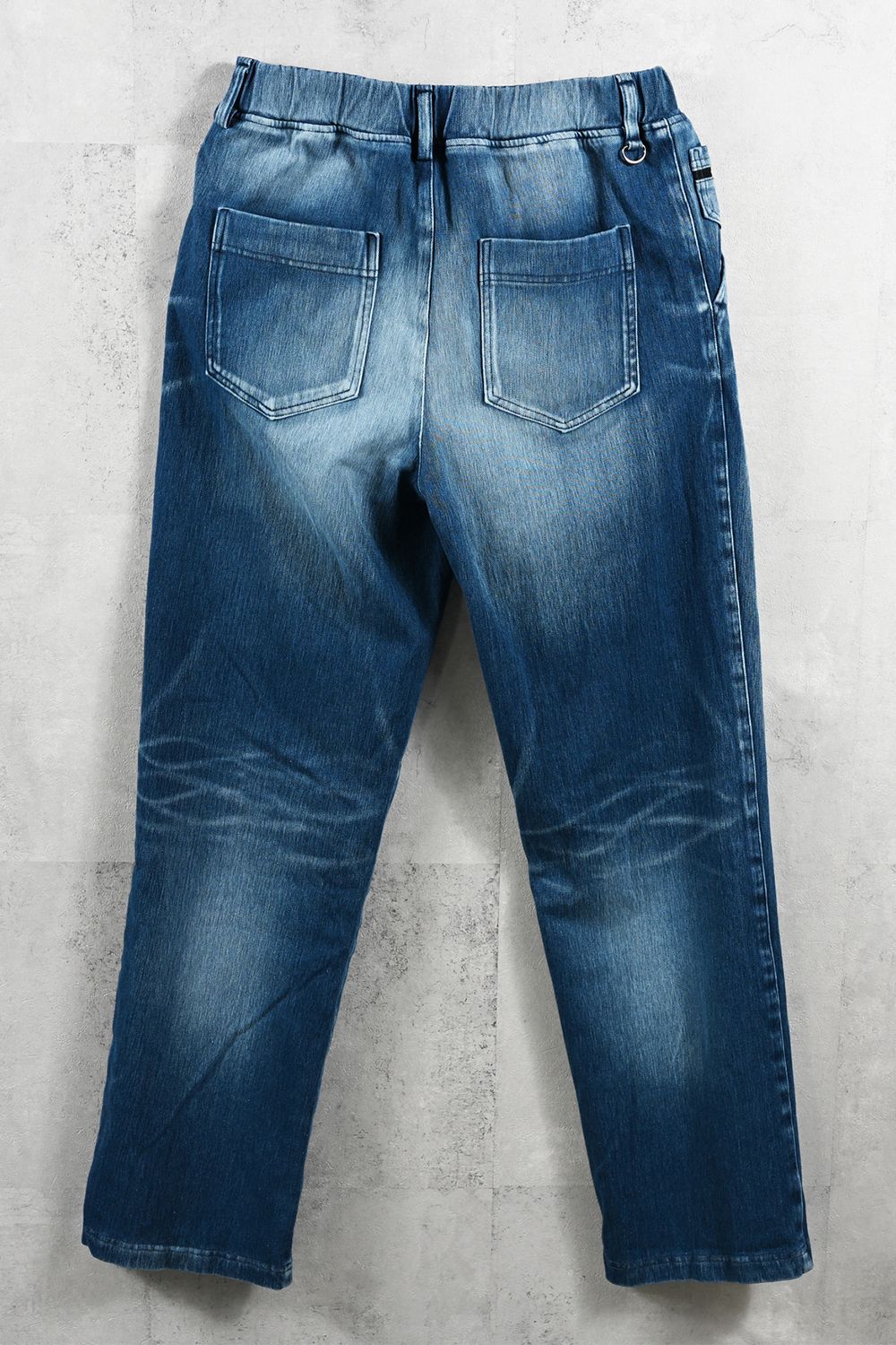 DENIM JERSEY WIDE PT / デニム ジャージ ワイド パンツ