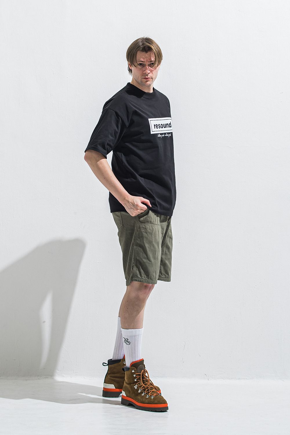 DOUBLE KNEE SHORTS / ダブルニー ショーツ