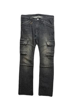 STRECH DENIM CARGO/P / アーカイブ ストレッチ デニム カーゴパンツ