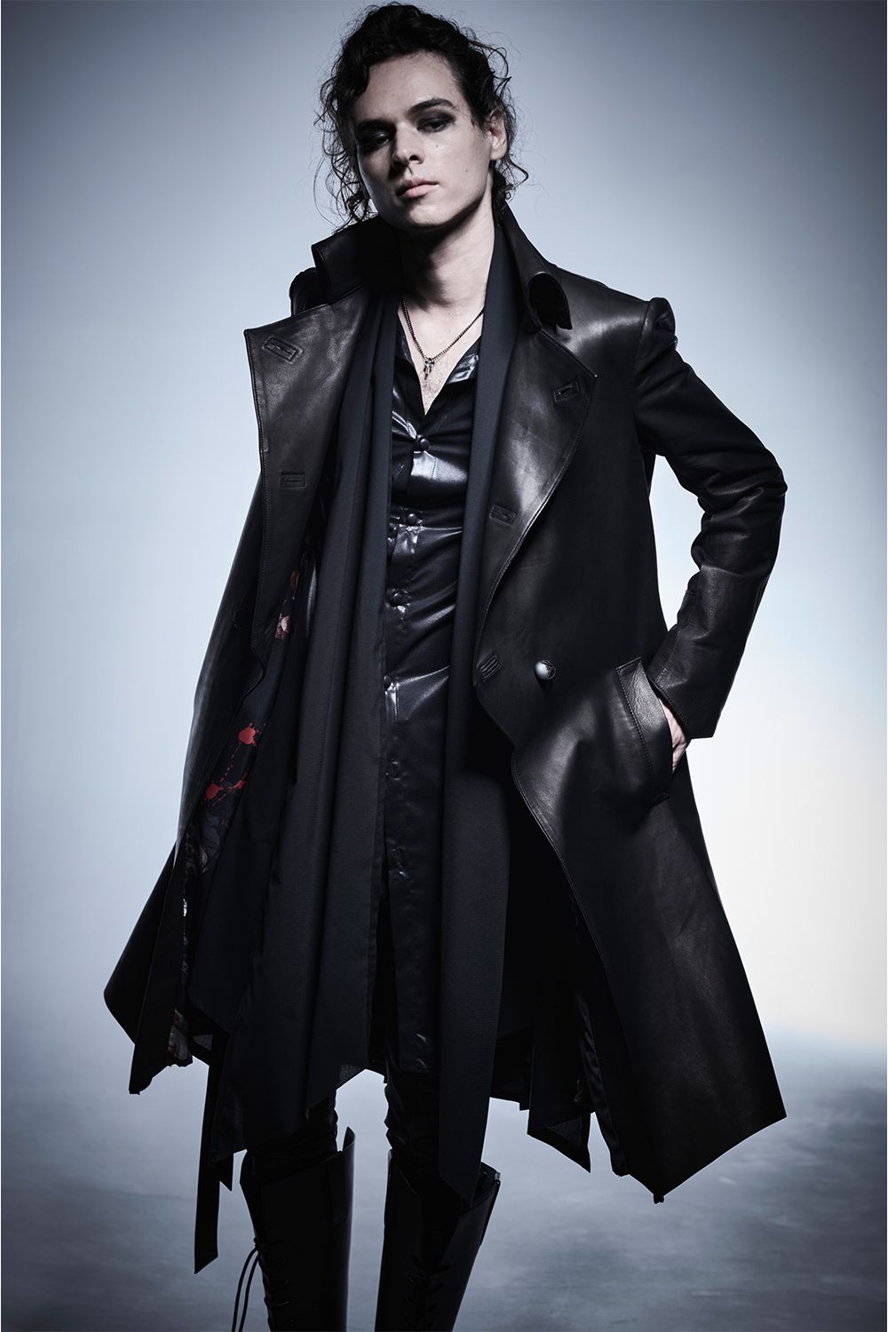 【予約】 kiryuyrik - カウハイド / Napoleon Leather Long Hide 0.6Cow ジャケット・アウター