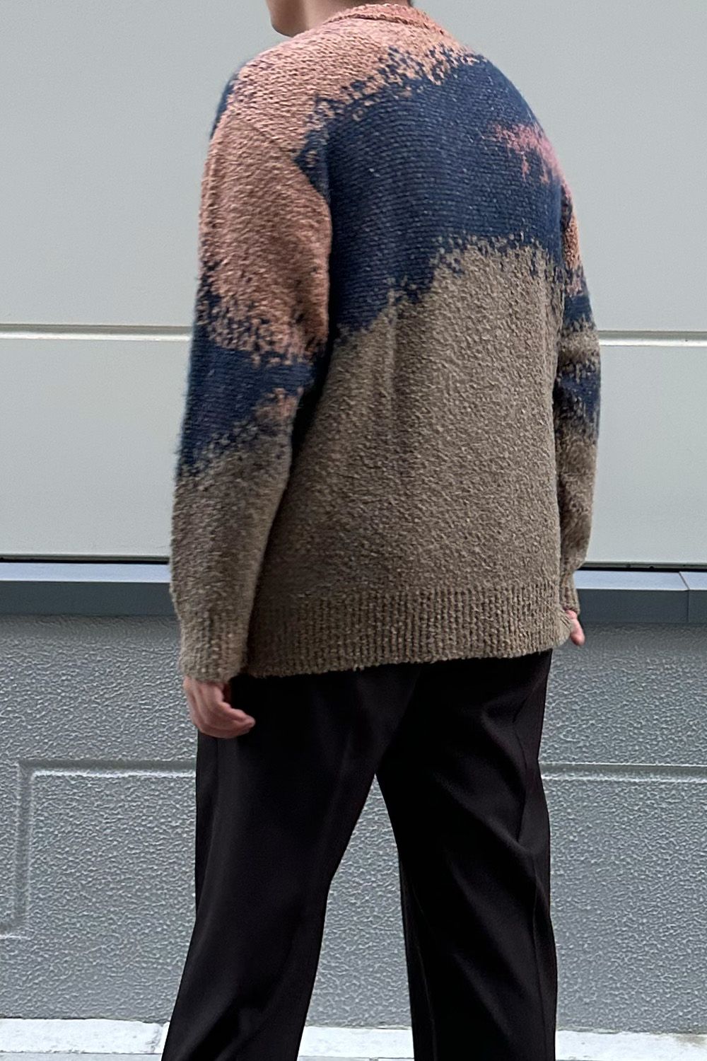 meagratia Lace tape denim BL Style②