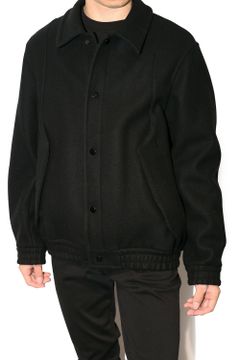 TECH WOOL MELTON BOMBER Jacket