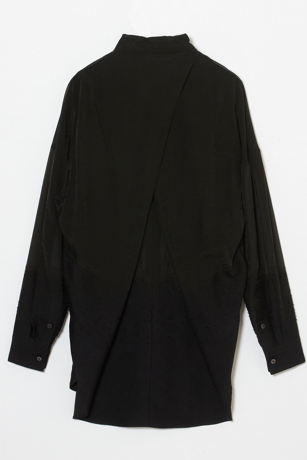 See-through gradation shirt / シースルー グラデーション シャツ