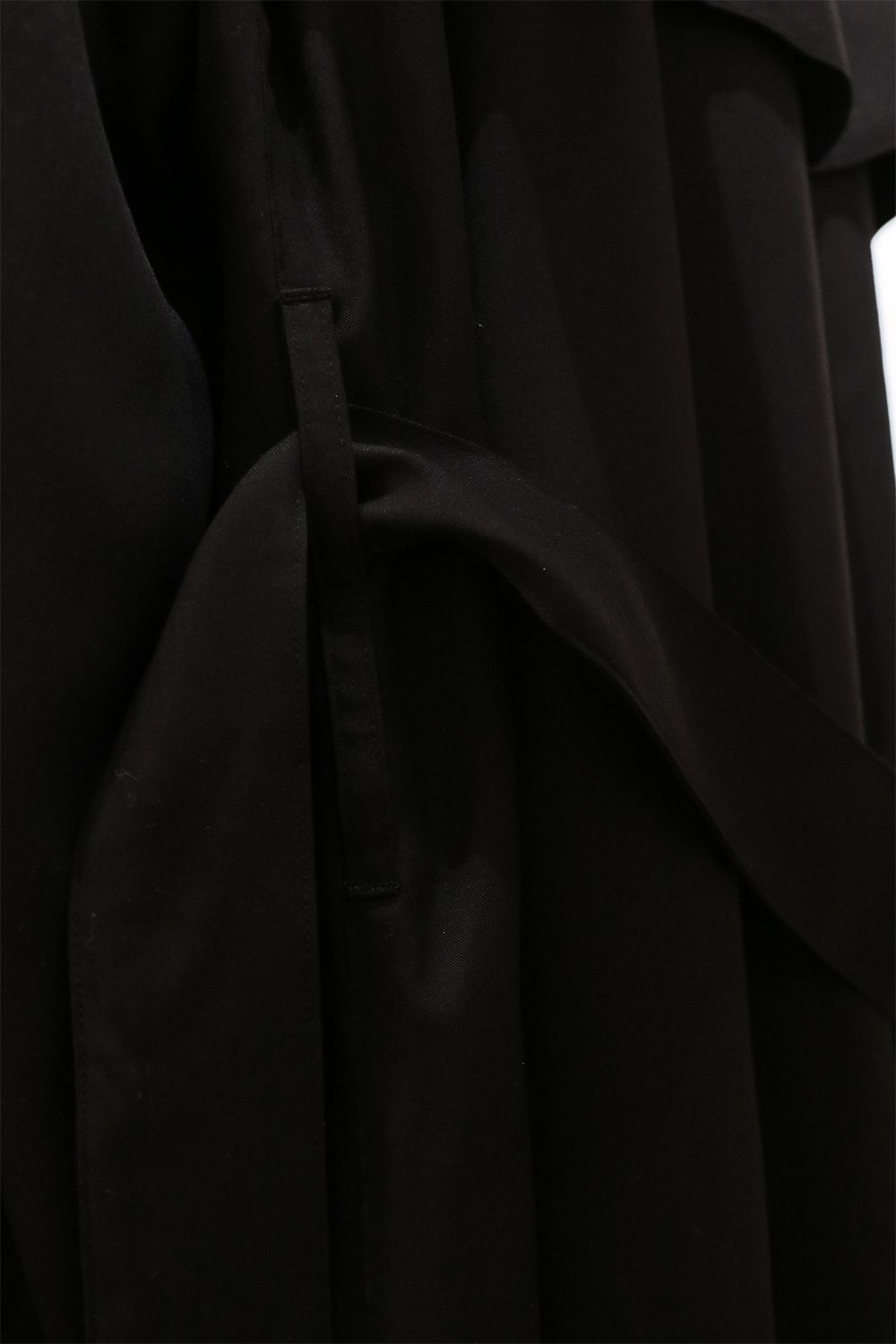 Tencel Gabardine Drape Coat / テンセル ギャバジン ドレープ コート