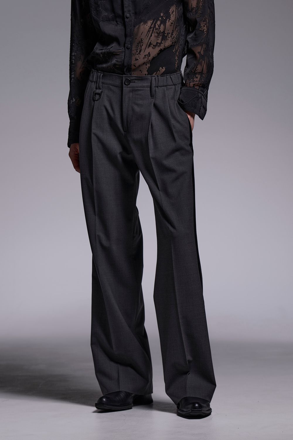 TWS Tropical Side Line Wide Slacks / TWSトロピカル サイドライン ワイドスラックス