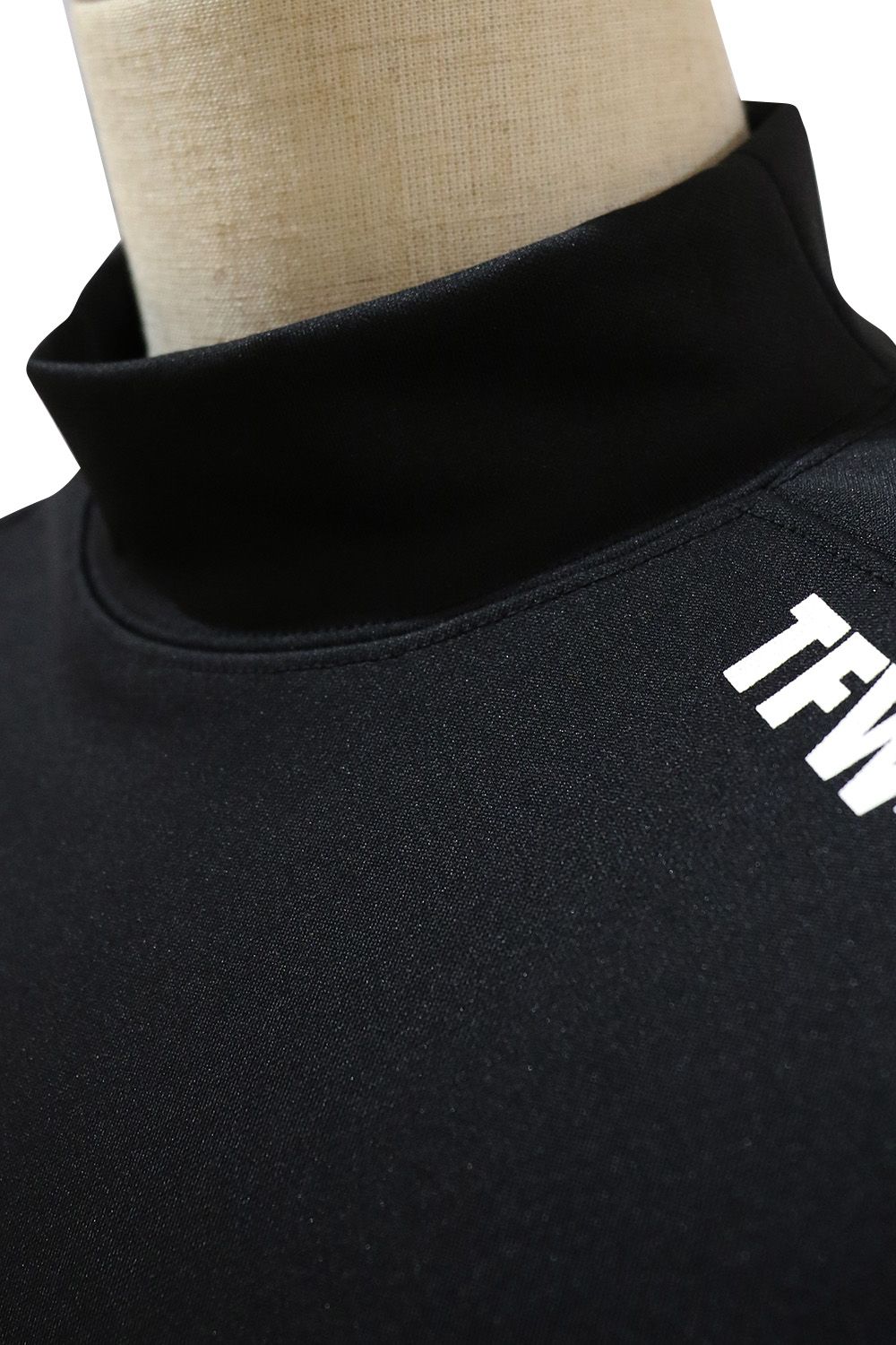 LS SIDE MESH  MOCK NECK T / ロングスリーブ サイドメッシュモックネック  ティー