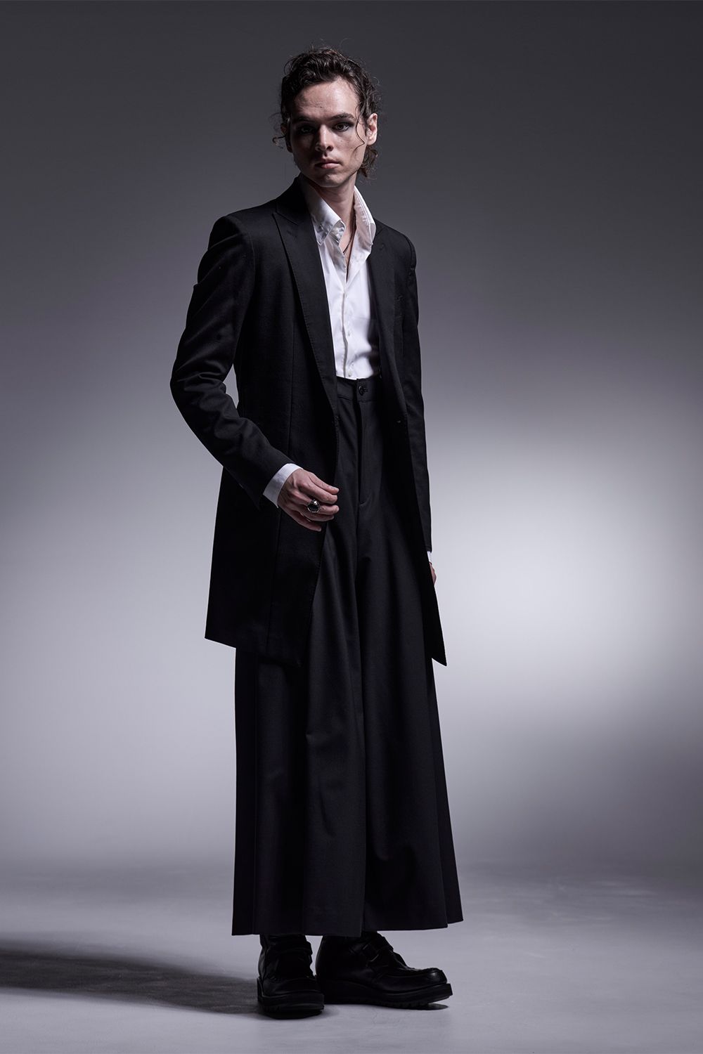Silky Loan Side Rib Shirt / シルキーローン サイドリブシャツ