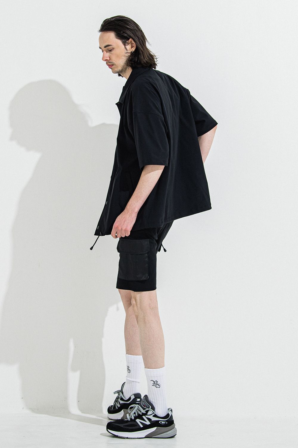 NYLON HALF COACH JACKET / ナイロン ハーフ コーチジャケット