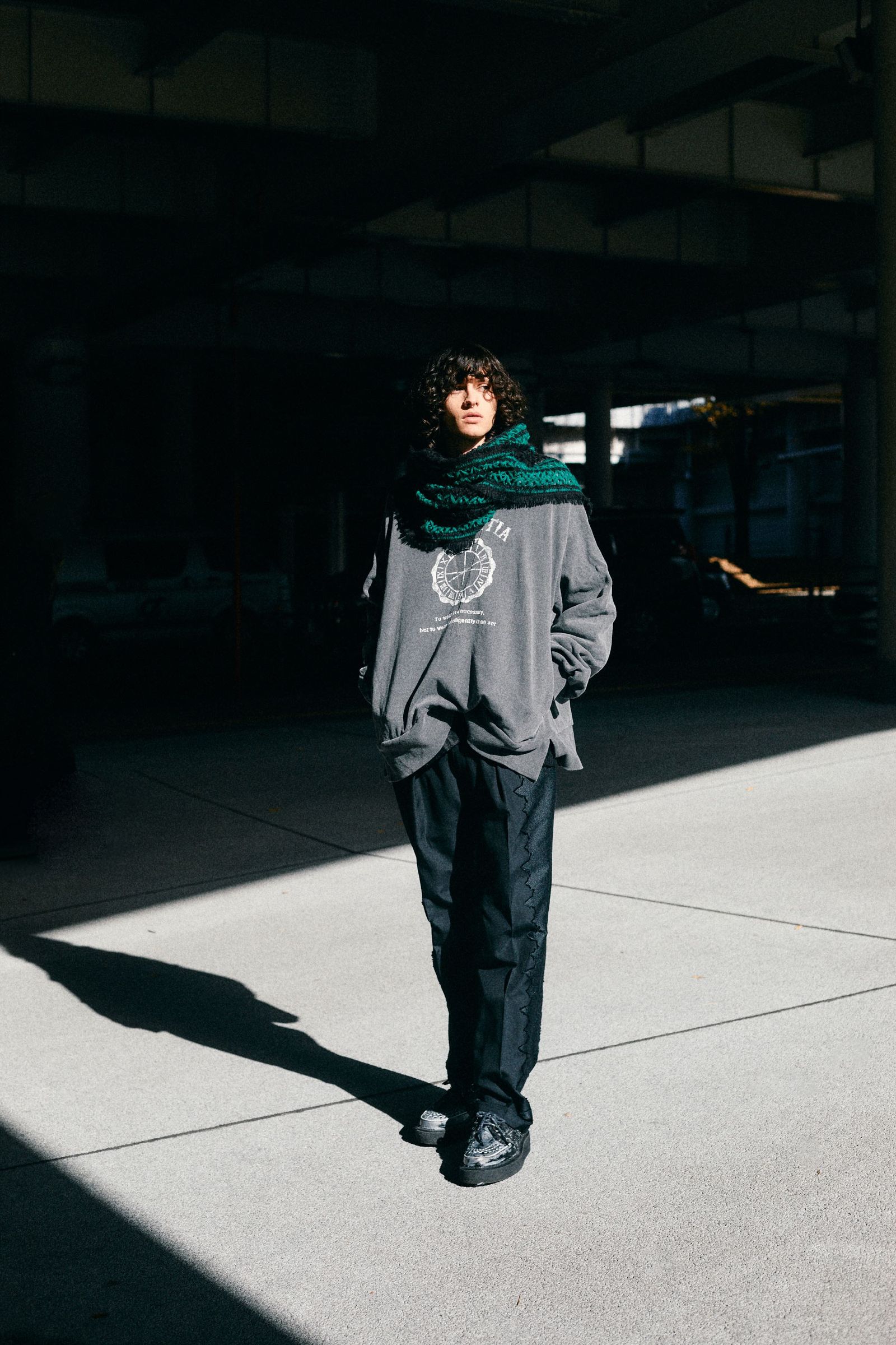Vintage printed sweat P/O / ヴィンテージ プリント スウェット プルオーバー