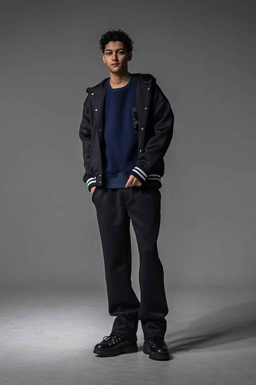 CHRIS EASY WIDE TUCK PANTS / クリス イージーワイドタックパンツ