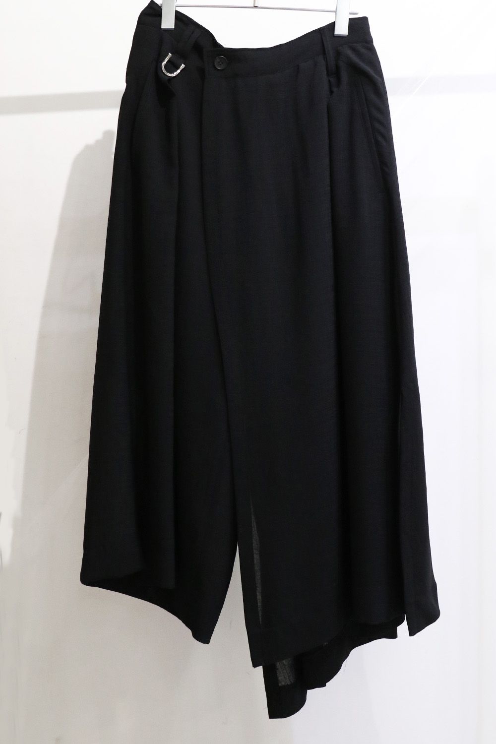 Voile Skirt Wide Tuck Slacks / ボイル スカート ワイド タック スラックス