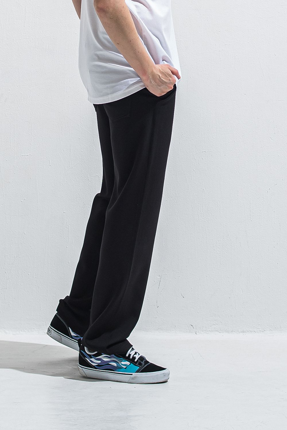 SEMI WIDE TUCK PANTS / セミワイド タック パンツ