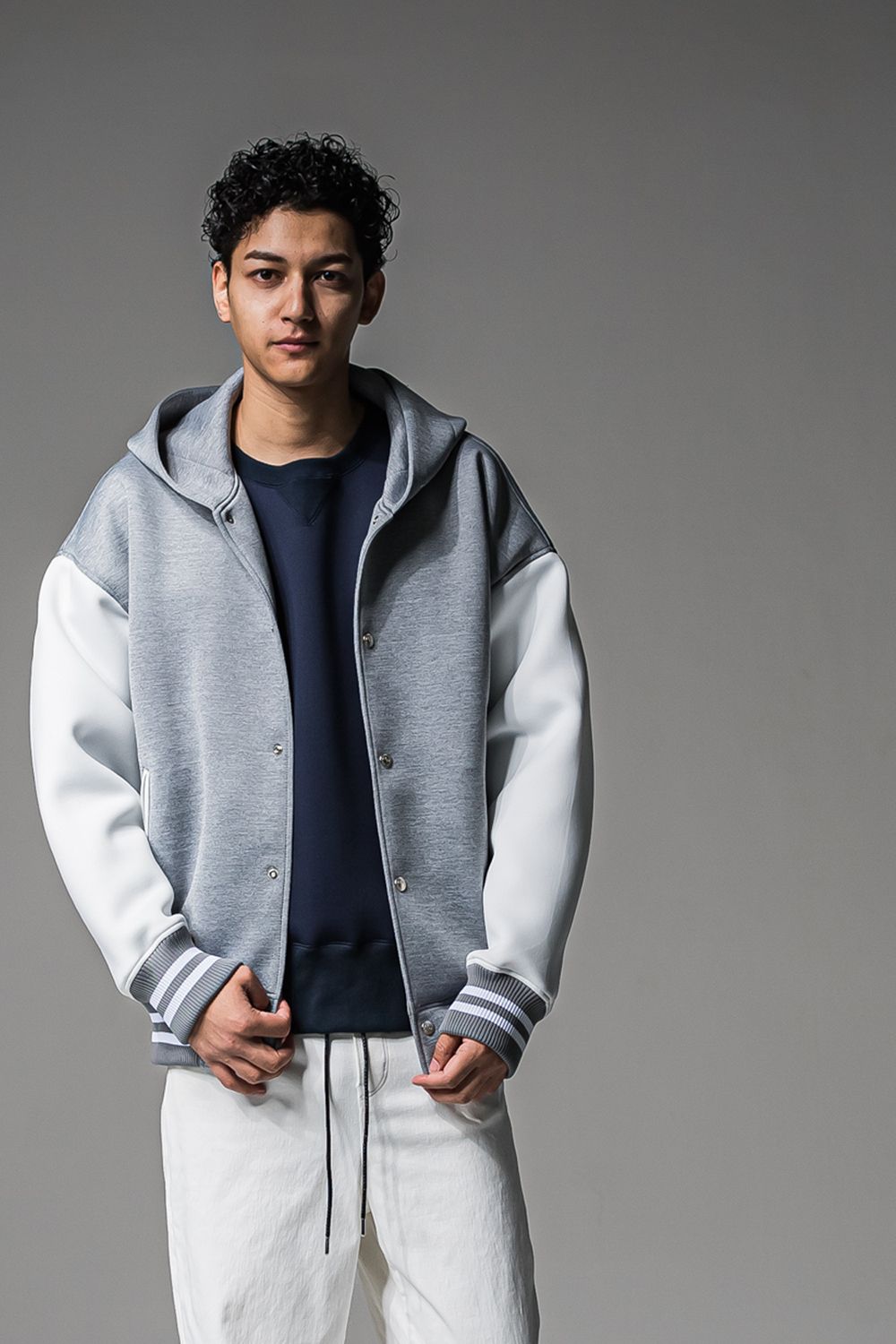 HD VARSITY HOODIE / ヘビーダンボール バーシティーフーディー