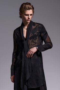 Shadow Butterfly Opal Stole Flare Shirt / シャドウバタフライ オパール ストールフレアシャツ