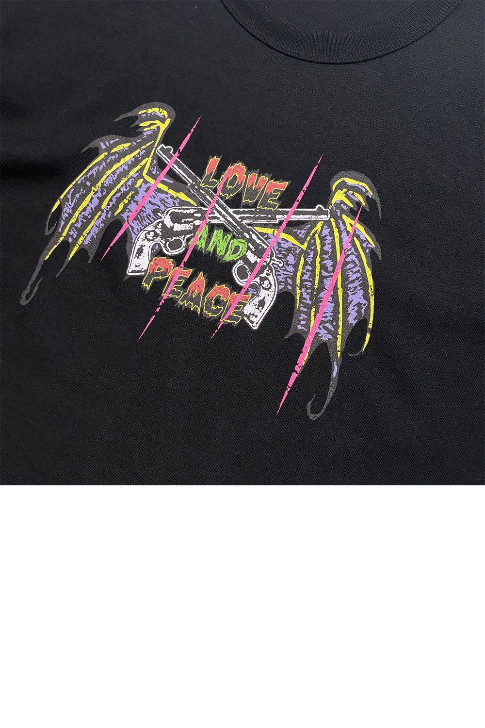 VIN/JER BAT/GUN / ヴィンテージ ジャージ Tシャツ バットプリント