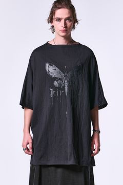 LaceyJQD Jersey 2Front T-Shirt / レースジャガードジャージー 2フロント ドルマンスリーブTシャツ