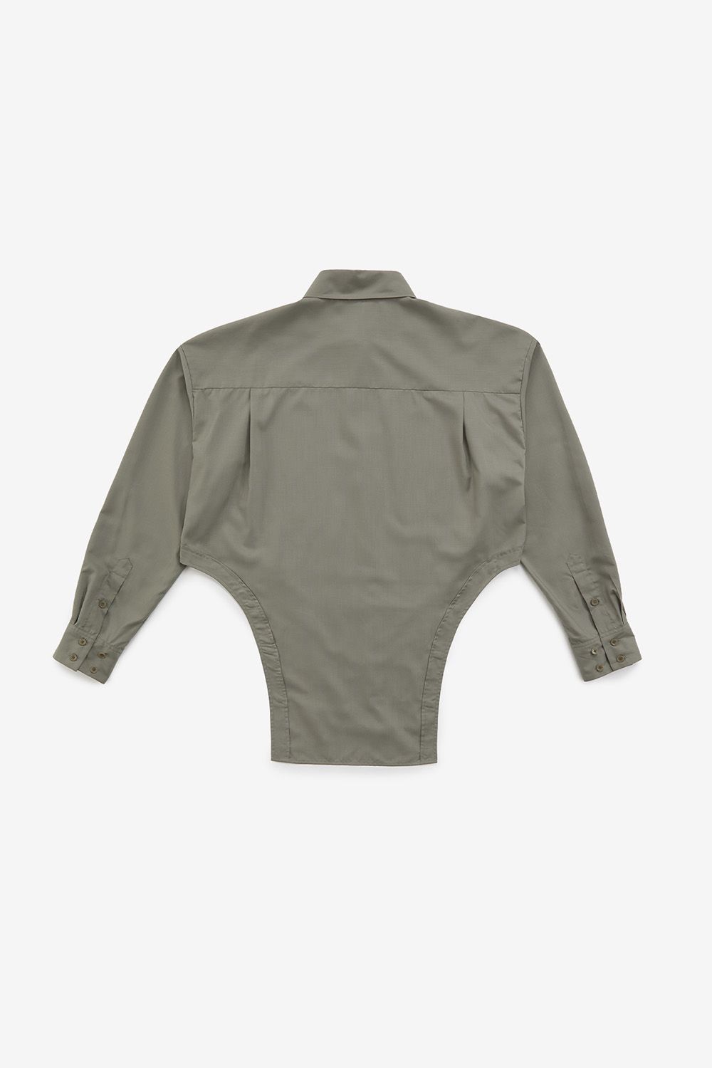 Multi-way snap button shirt / マルチウェイ スナップボタン シャツ