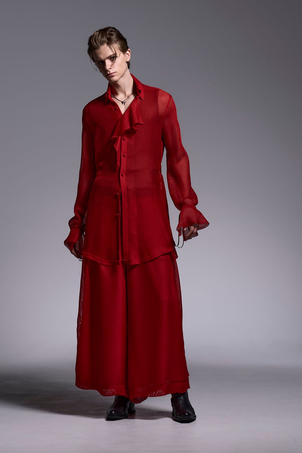 KARAMI Wide Tuck Slacks / カラミ ワイドタックスラックス