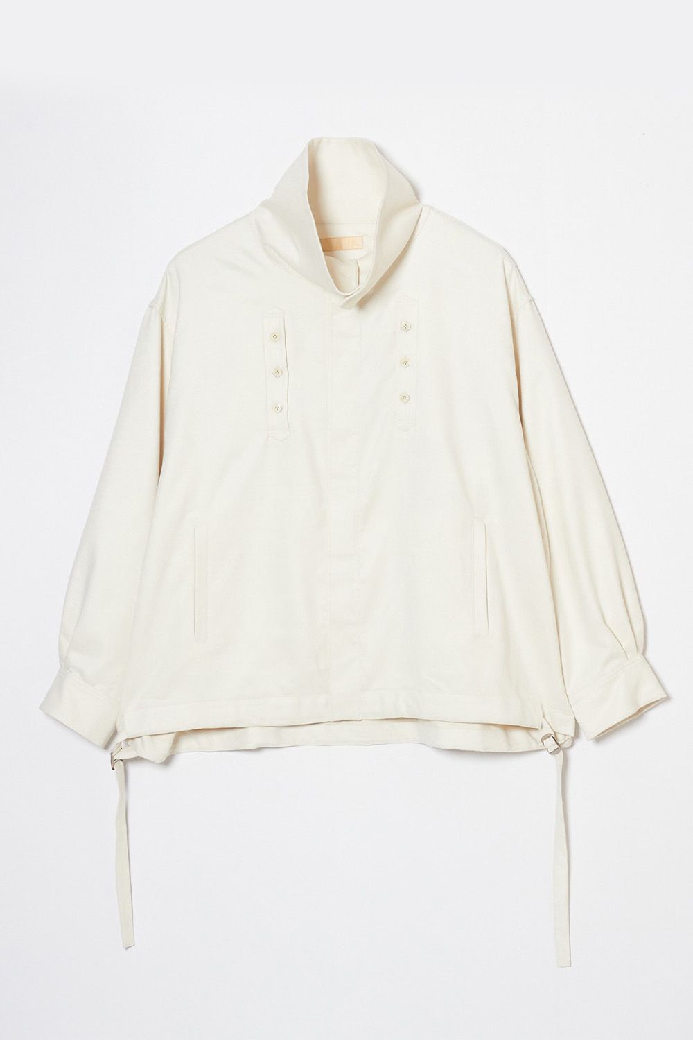 Eco suede shirt BL  / エコ スエード シャツ ブルゾン
