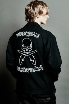 roarguns×MASTERMIND WORLD WOOL MELTON JACKET / ウールメルトンジャケット