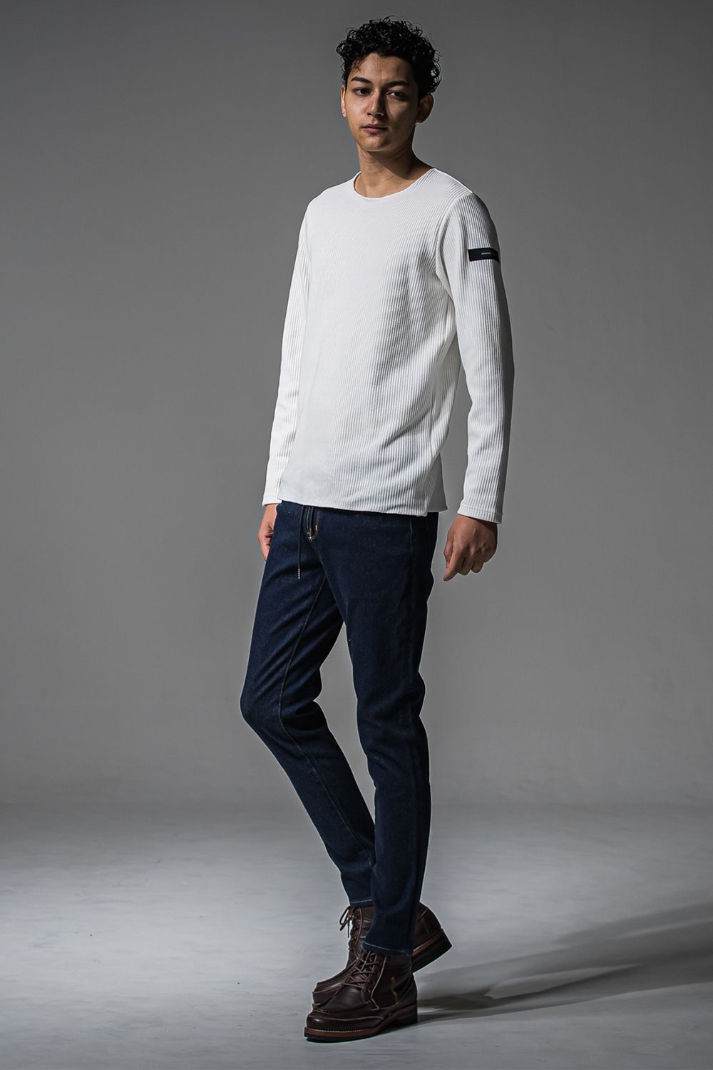 CUTOFF RAIL LONG SLEEVE / カットオフ ロングスリーブ