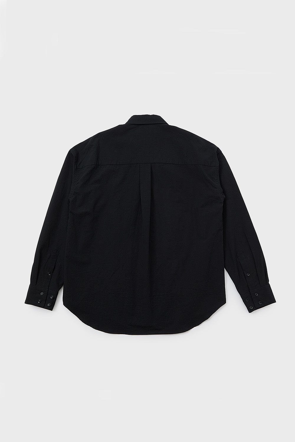 Tonbi hooks detail shirt / トンビフック ディテール シャツ