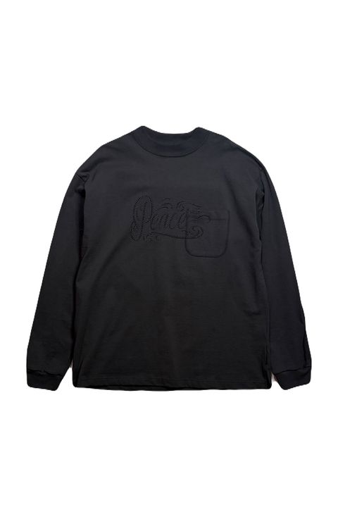 POCKET L/S T PEACE / ポケット ロングスリーブ Tシャツ ピース メタルスタッズ