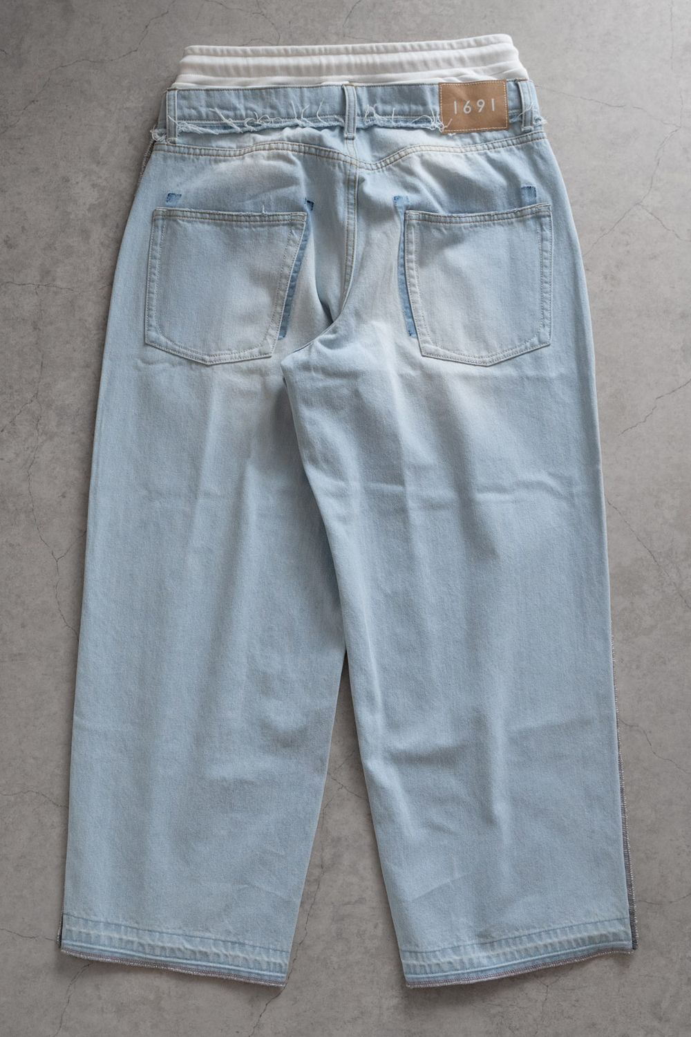LAYERED BUGGY PANTS / レイヤードバギーパンツ