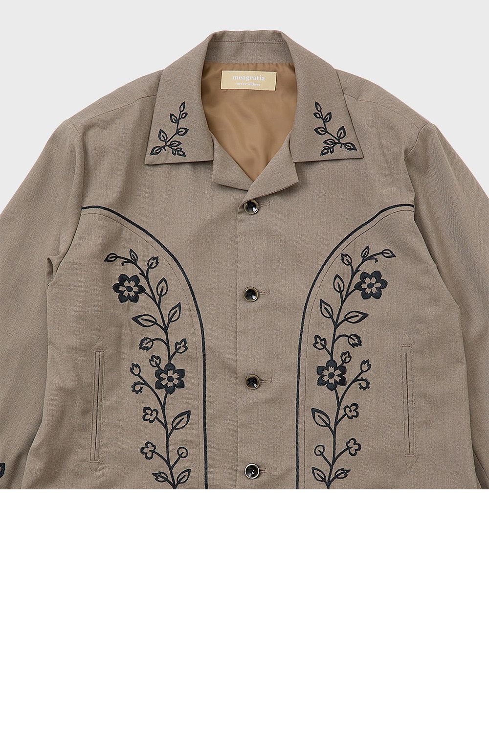 Embroidery western BL / エンブロイダリー ウエスタン ブルゾン