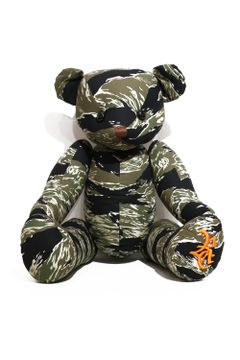 laid-back別注 TIGER CAMO TEDDY BEAR(L) / タイガー カモ デディ ベア