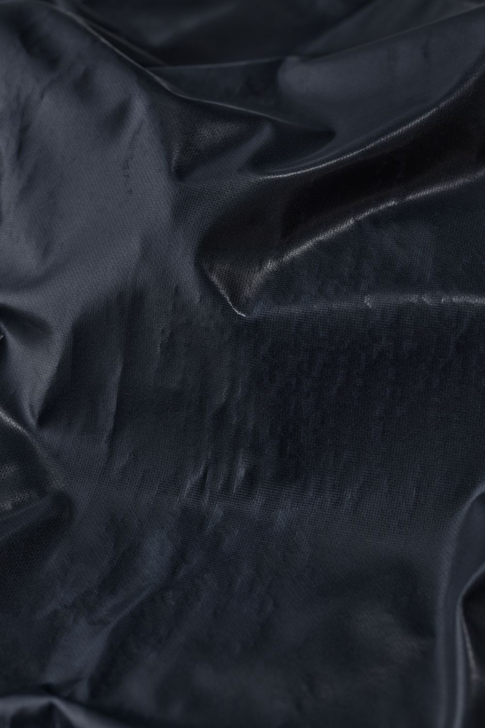 Cross Dot Wet Print Stand Collar Zip Blouson