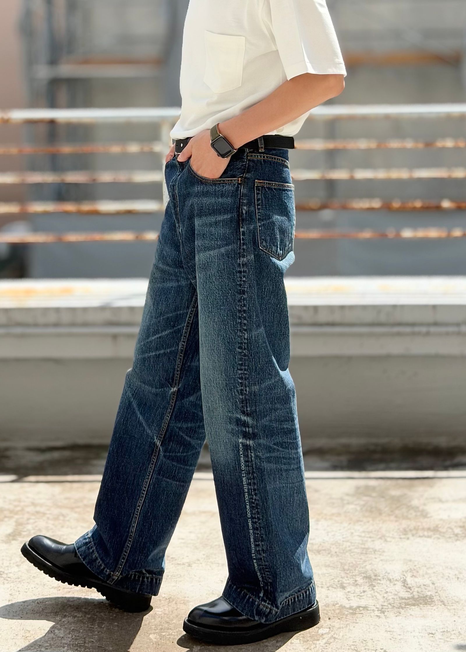 【N.HOOLYWOOD COMPILE】DENIM JACKET & 5POCKET PANTS