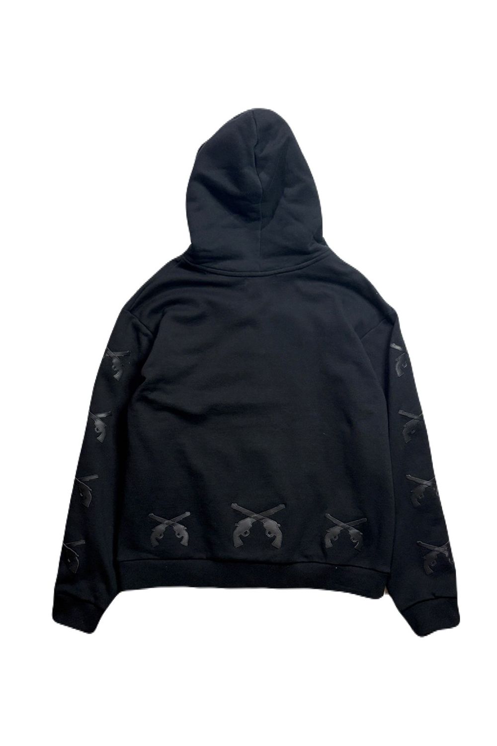 LEATHER PATCH HOODIE / レザー パッチ フーディ