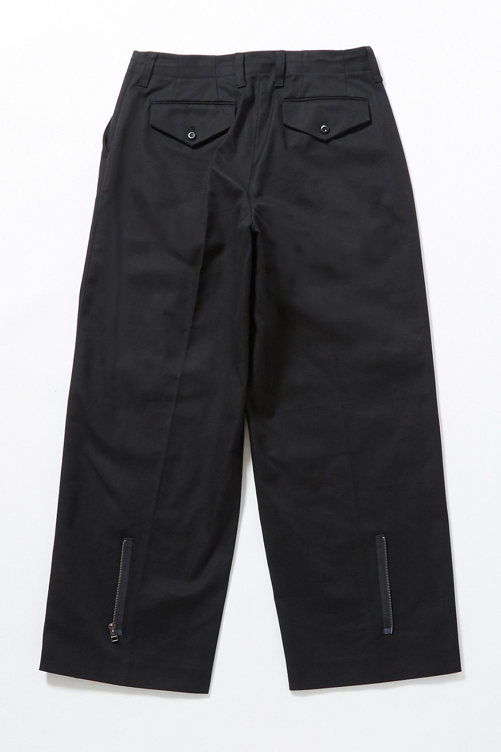 Military ZIP PT / ミリタリー ジップ ワイドパンツ
