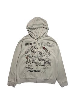 ST/JER HOOD INKJET / ストレッチジャージ フーディー インクジェットプリント