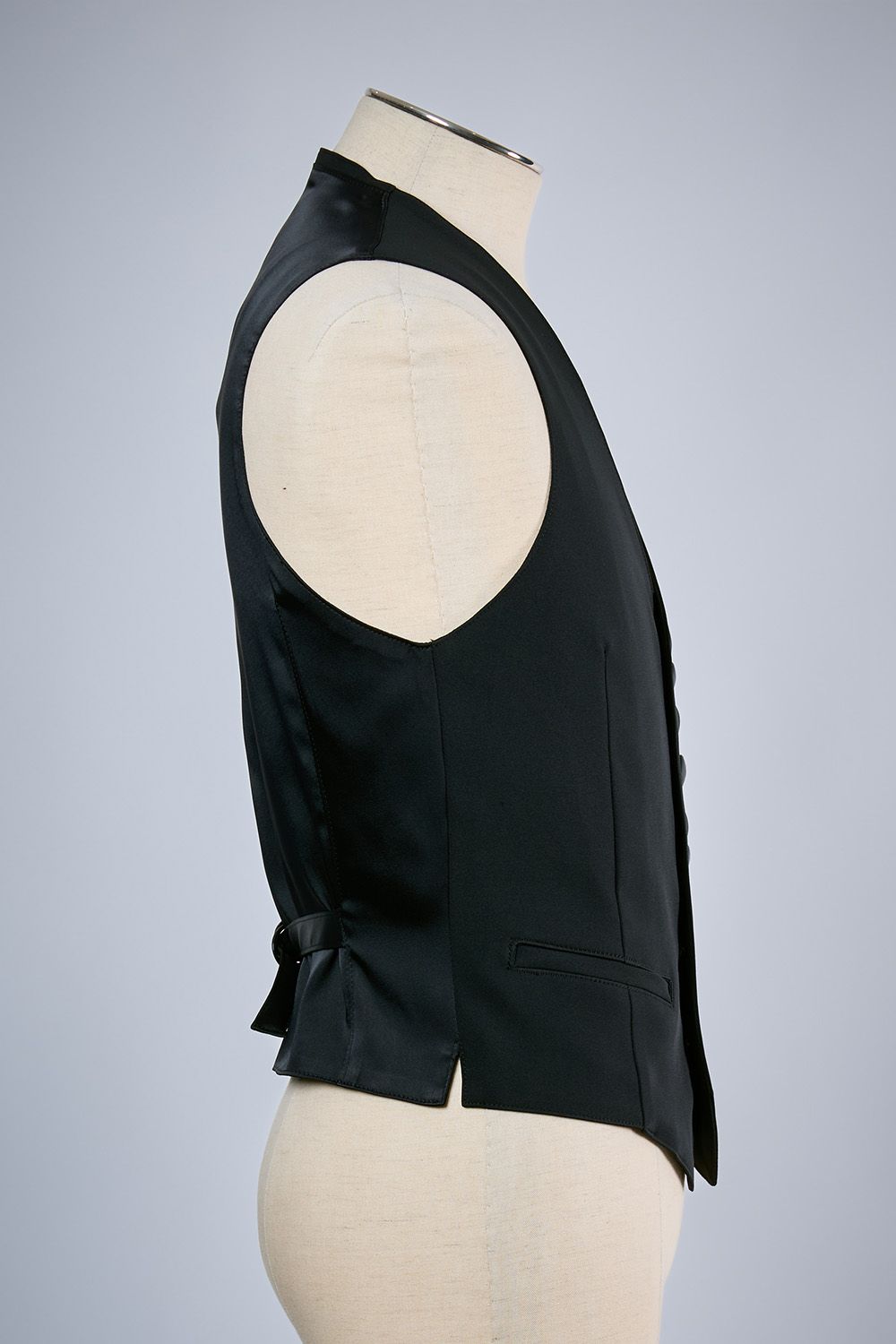 【COSTUME LINE】W-Satin Vest / SUGIZO コスチュームライン ベスト ジレ