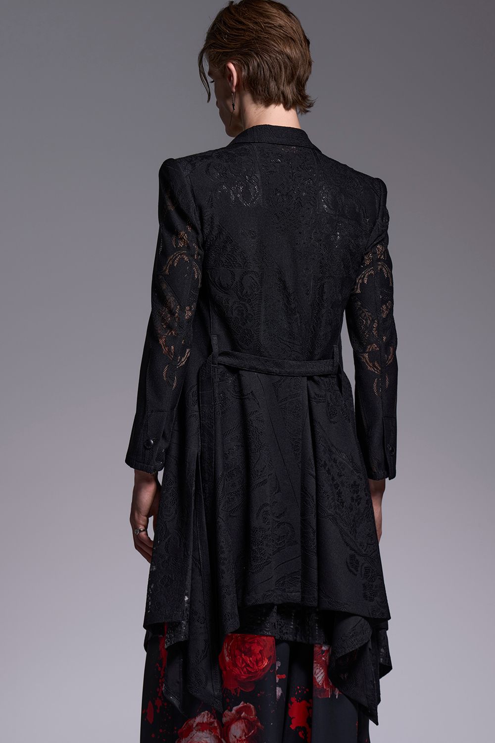 CROSS-Lace Flare Jacket / クロスレース フレアジャケット