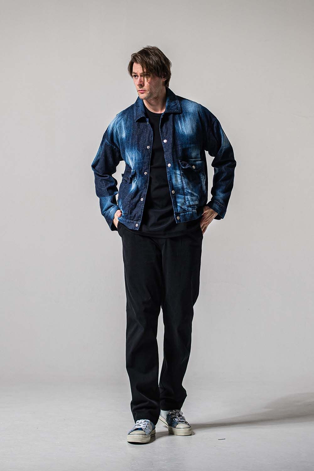 LDENIM AG FLIGHT JK / ライトデニム AG フライト ジャケット