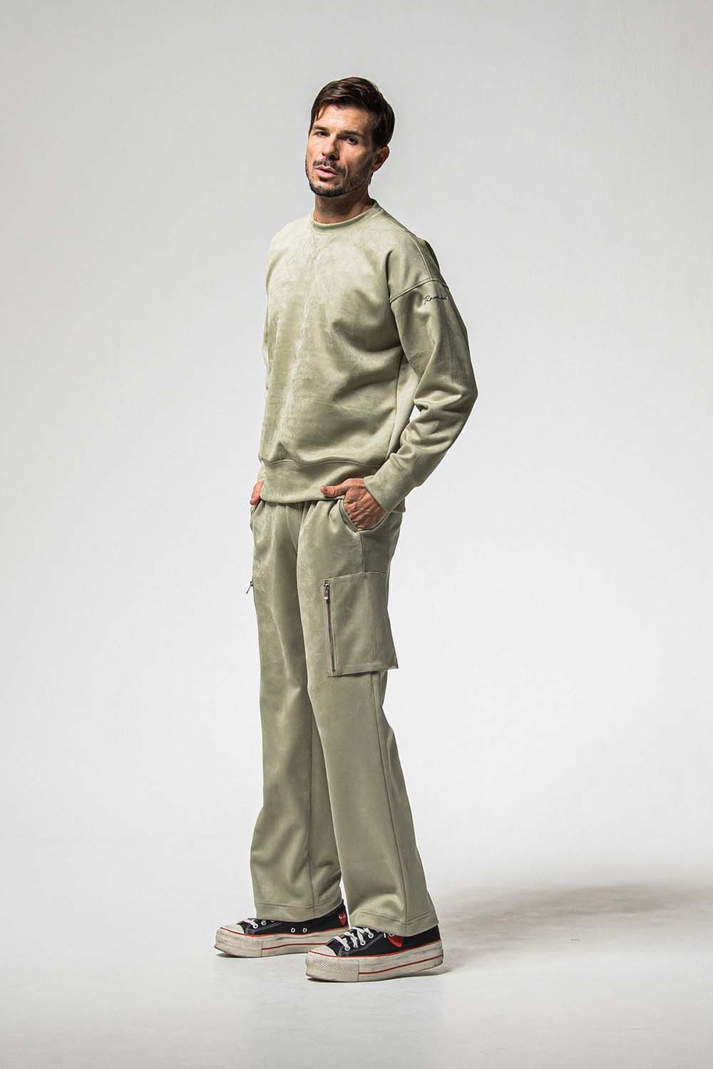 SUEDE DROP TRINER / スウェード ドロップ トレーナー