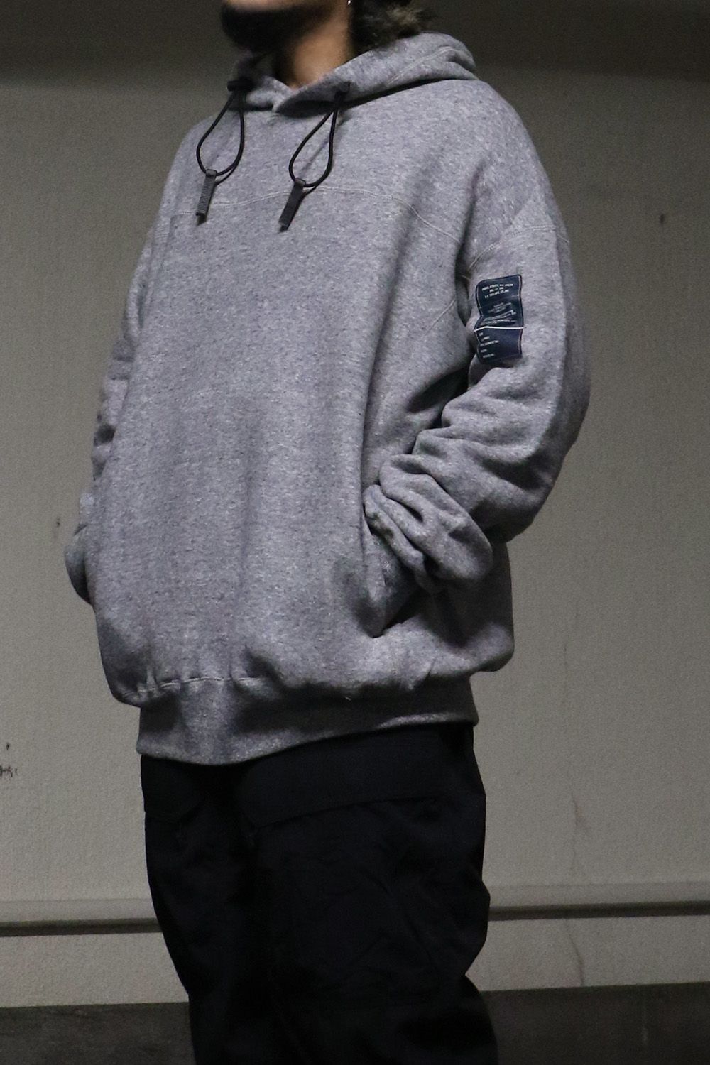 冬のインナーにおすすめのパーカ（N.HOOLYWOOD TEST PRODUCT EXCHANGE SERVICE PULLOVER HOODIE）