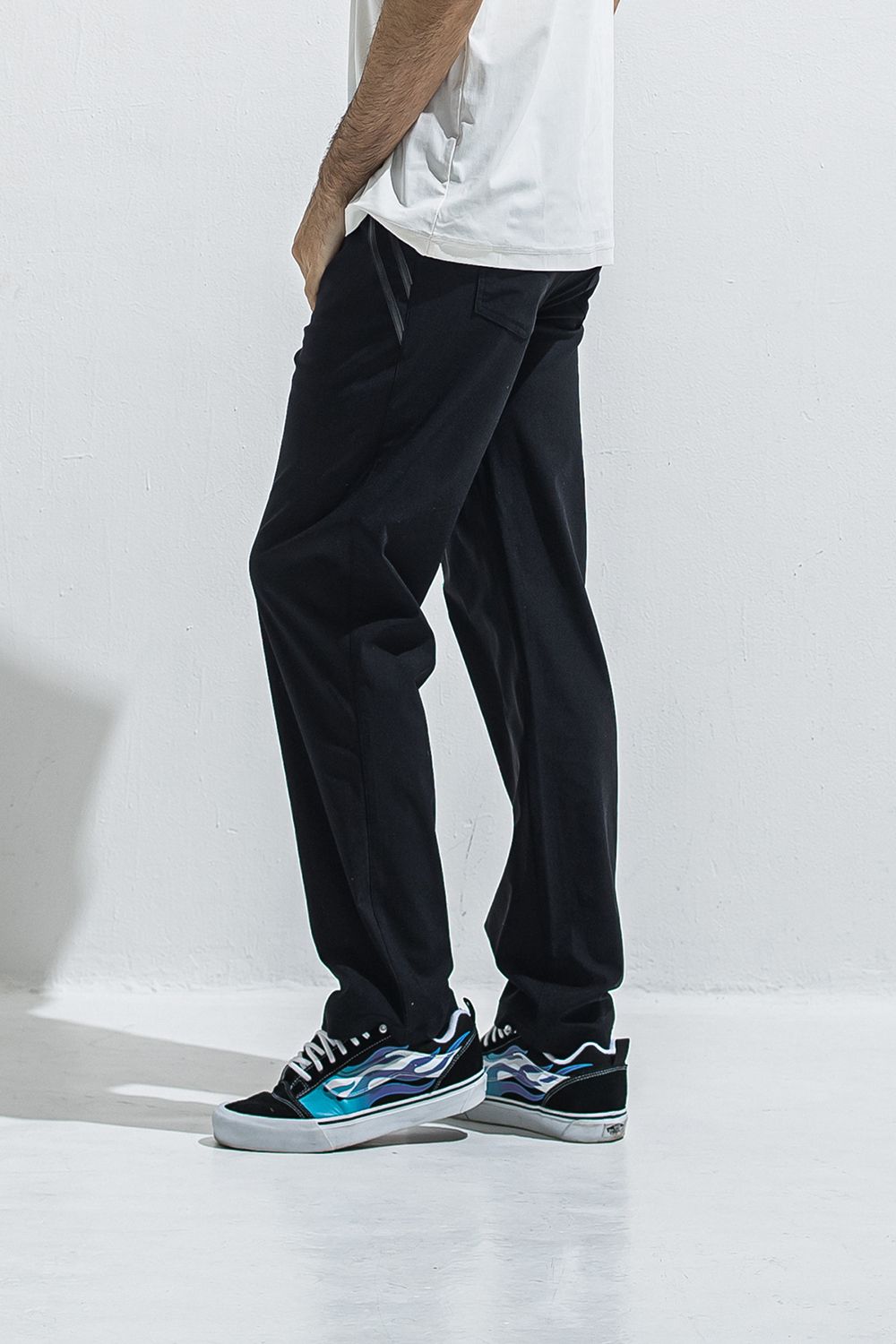 EDGE NYLON SEMI WIDE PT / エッジ ナイロン セミワイドパンツ