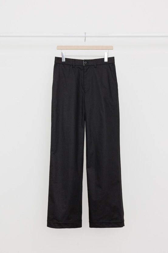 ULTIMATE PIMA CHINO CLOTH WIDE STRAIGHT CHINO / アルティメイト ピマ チノクロス ワイドストレート チノ
